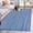 Blue, variant on Bathroom Rugs 2x3 Ft, Retro Yellow Non Slip Area Rugs for Kitchen Bedroom Entryway, Country Farmhouse Abstract Minimalist Texture Washable Carpet Runner Rug Floor Mats for Bedroom Home Decor