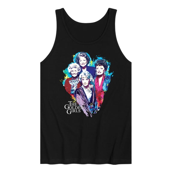 Golden Girls - Paint Splatter Group - Men's Jersey Tank Top