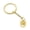Gold-color, variant on Versatile Multi Purpose Keychain Accessory For Car Keys And Bags Four Leaves Clovers And Horseshoe Designs For Good Luck
