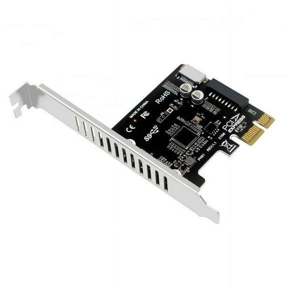 Xiwai card 5Gbps Type-E USB 3.1 Front Panel Socket USB 2.0 to PCI-E 1X Express Card VL805 Adapter for Motherboard