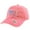 Pink, variant on USA Flag Embroidered Baseball Cap, Low Profile Adjustable Dad Hat, 100% Cotton, Pre-Washed - Pink