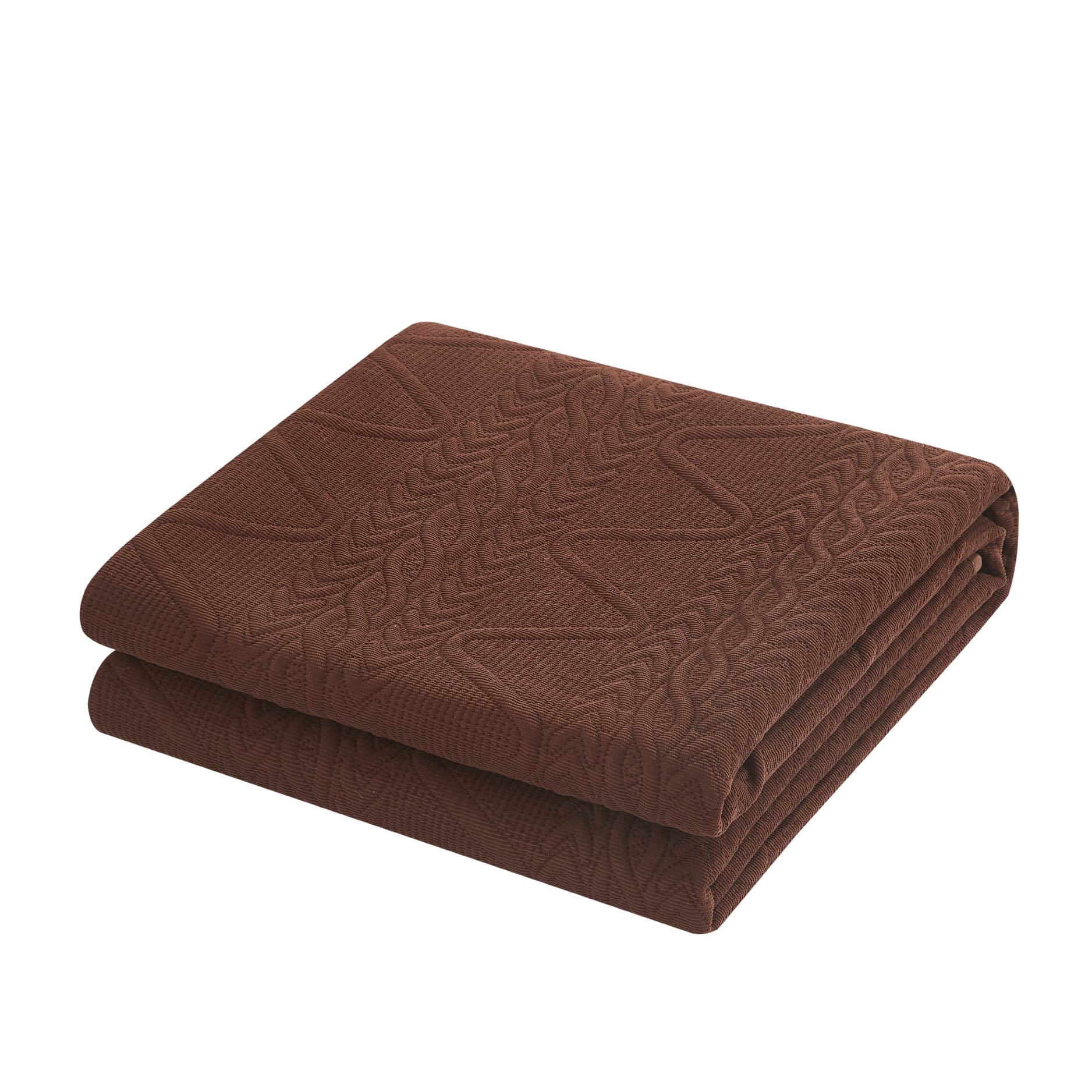 Mainstays Corded Quilt Stitched Polyester Quilted Full/Queen - Breathable, Hypoallergenic, Antimicrobial