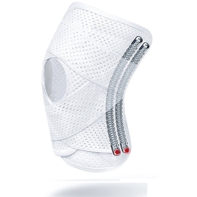 Rodilleras Deportivas para Hombre y Mujer, Elásticas, con Soporte para las Rodillas, Protectoras para las Articulaciones, para Fitness, Talla L