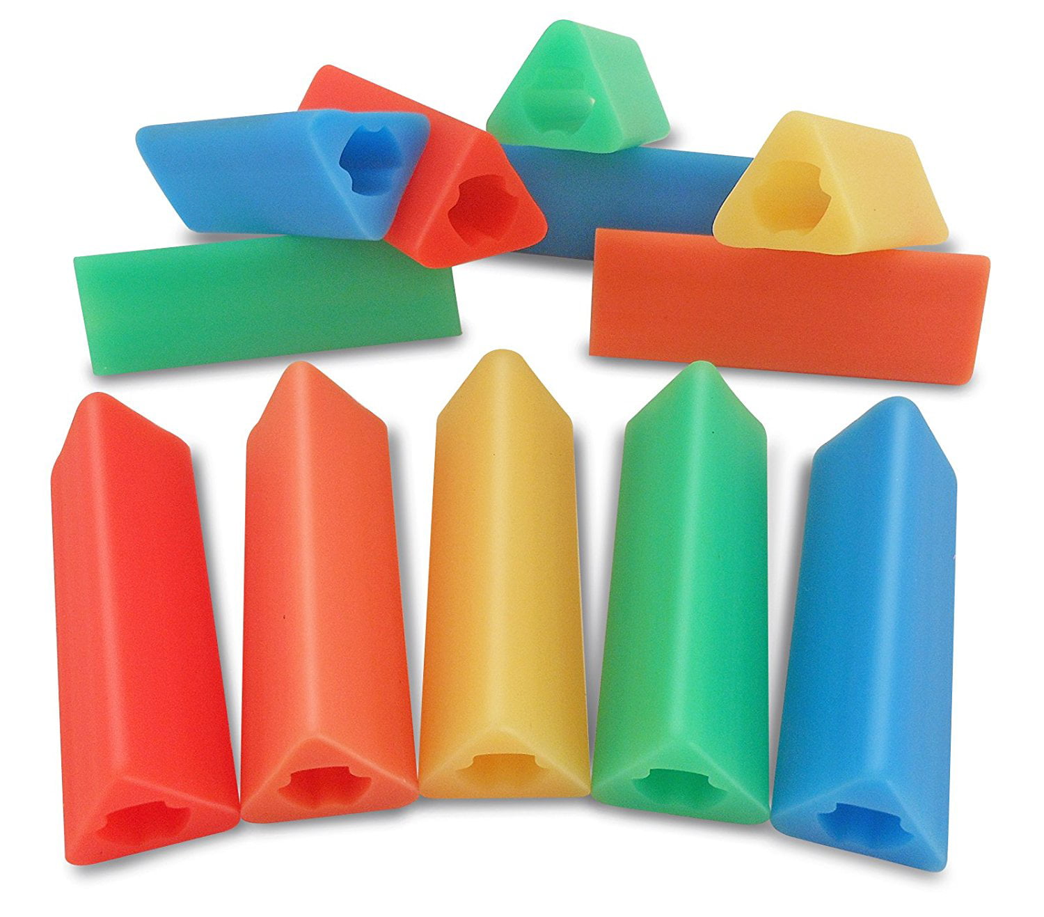 Colors May Vary Pack of 12 Triangle Pencil Grips 
