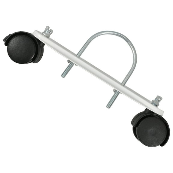 FRCOLOR Universal Patio Heater Replacement Parts 360 Degree Swivel Casters With Brakes Mobile Support For Oil Filled Heaters Easy To Move And Install