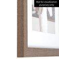 thumbnail image 3 of ArtToFrames 8" x 20" Brown Rustic Picture Frame, 8x20 inch Brown Wood Poster Frame (WOM-4844), 3 of 8