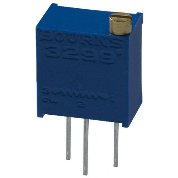 3299Y-1-500LF Trimmer 50Ohms 0.5W Potentiometer PC Pins Through Hole Turn Top Adjustment :RoHS, Tube