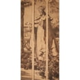 thumbnail image 3 of Józef Mehoffer 14x24 Black Modern Framed Museum Art Print Titled - Mother of God, Queen of Poland (1895), 3 of 5