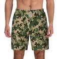 thumbnail image 2 of Picia Camouflag pattern Mens Swim Trunks with Compression Liner Stretch Beach Shorts Quick Dry with Zipper Pockets No-Chafing Board Shorts-X-Large, 2 of 9