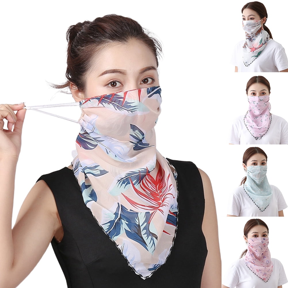 Details about   Multi-function FACE Neck Gaiter Balaclava Bandana Neck Gaiter With Ear Loop 
