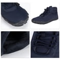 thumbnail image 4 of Zapatillas de senderismo de invierno Botines de trekking antideslizantes para exteriores (Azul oscuro 36) Ehuebsd Para estrenar, 4 of 9