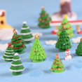 thumbnail image 1 of 10 accesorios creativos de micropaisaje navideño, múltiples Adornos de árbol de Navidad grandes, artesanías de resina, decoración bonita para el hogar, 1 of 5