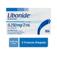 thumbnail image 1 of Libonide 0.250 mg/2 ml 5 frascos ámpula y 5 jeringas con aguja, 1 of 4