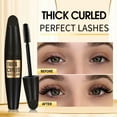 thumbnail image 5 of 4D Waterproof Volumizing Mascara – Lengthening & Curling, Smudge Proof, Clump Free – With Fiber Brush – For Dramatic Lashes – 1pc, 5 of 7