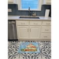 thumbnail image 3 of Carolines Treasures CK2419RUG Merry Christmas Schnauzer Design2 Machine Washable Memory Foam Mat 19 X 27" multicolor, 3 of 4