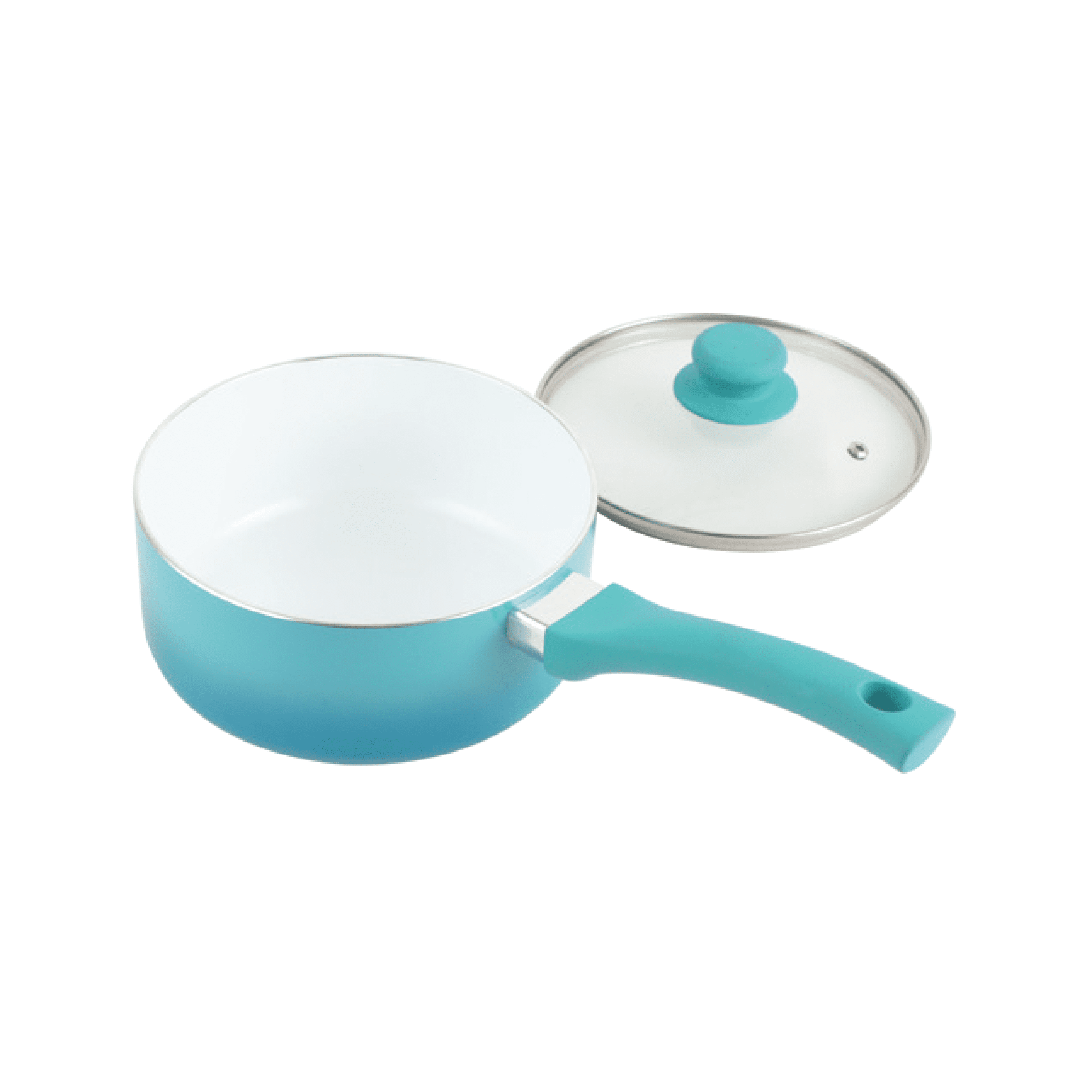 Mainstays Ceramic Nonstick 12 Piece Cookware Set, Blue Linen, Hand wash  Only 