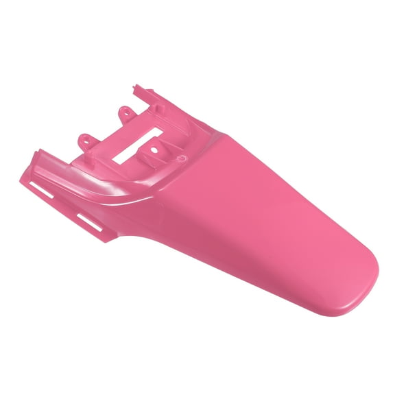 Unique Bargains Motorcycle Rear Tail Mud Guard Fender Dirt Bike Pit Mudguard Pink for Honda XR50 CRF50 50cc 70cc