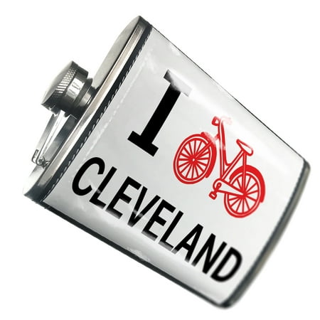 

NEONBLOND Flask I Love Cycling City Cleveland