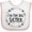 White and Pink, variant on Inktastic I'm the Sister Girls Baby Bib