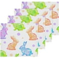 thumbnail image 2 of GZHJMY Easter Bunny Washcloths 6 Pack, Highly Absorbent Soft Cotton Baby Washcloths Fingertip Towels, 12 x 12 Inch, 2 of 7