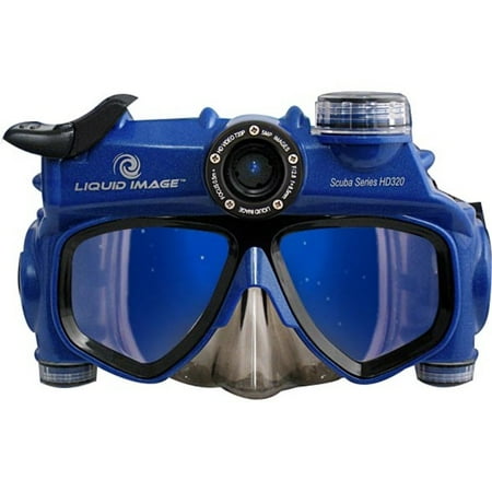 Liquid Image Scuba 320 Digital Camcorder, 1/2.5" CMOS, HD, Blue