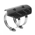 thumbnail image 2 of Carbon Fiber Heat Shield Exhaust Heat Cover For  Exhaust Pipe Guard For  Motorcycle Modification Dry Carbon Fiber Exhaust MidPipe Universal Heat Shield Kit Cover Fit For Kawasaki, 2 of 8