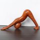 thumbnail image 3 of 3 piezas de estatuas de Pose de Yoga, de resina, decoración de pequeña sala de , adorno Gloria figuritas de yoga, 3 of 8