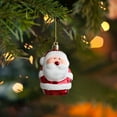 thumbnail image 6 of Twfbrm Christmas Ornaments Hanging Christmas Tree Decorations Santa Claus Animal Resin/Acrylic Ornaments for Table Home Decor Christmas Village Vintage Xmas Decor Indoor Outdoor, 6 of 6