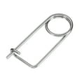thumbnail image 1 of Uxcell 1-Pack Pasador de Seguridad en Forma de Broche, Pines de Acero Inoxidable M3x42, Sujetadores de Broche de Bloqueo Rápido, Clips Retenedores Pesados, 1 of 7