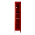 thumbnail image 2 of Avis 71-inch Red Metal Cabinet with Clear Door, 2 of 2