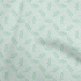 thumbnail image 1 of oneOone Silk Tabby Mint Fabric Block Dress Material Fabric Print Fabric By The Yard 42 Inch Wide, 1 of 6