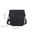 thumbnail image 3 of Bolso bandolera cuadrado pequeño de tela Oxford de moda para hombre, 3 of 6