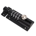 thumbnail image 4 of Combination  Lock, Combination Latch Lock Waterproof 0.4in Dia Pin Rustproof 4 Dial Black  For Window Cabinet Door File Furniture, 4 of 8