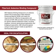 Fiberlock ABC Asbestos Binding Compound, Clear, 5 Gallon