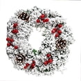 thumbnail image 3 of Christmas Wreath Artificial Pinecone Garland Decoration Hanging Tree Ornament, 3 of 6
