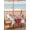 Red Grey, variant on Outdoor Tablecloth with Umbrella Hole and Zipper, Valentine's Day Rectangle Table Cloth 60x102 Inch Waterproof Tablecloth, Red Love Heart Eucalyptus Romance Buralp Picnic Table Cover for Patio