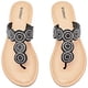 thumbnail image 1 of Sandals Veittes, planas, cómodas, cómodas, para mujer, 1 of 6