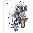 thumbnail image 2 of Design Art - Funny Zebra Watercolor, 2 of 3