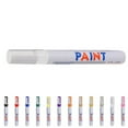 thumbnail image 3 of Universal Waterproof Permanent Paint Pen Oil Marker for Car Tyres Arts Drawing Gold Plastic, 3 of 6