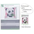 thumbnail image 2 of GEX DIY Latch Hook Kit Needlecrafts Gift Rug Cushion Cover Cute 16''by16'', 2 of 5