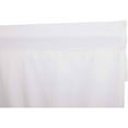 thumbnail image 5 of VHC Brands Muslin Ruffled Curtain Valance, Bleached White, 16x60, 5 of 8