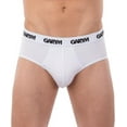 thumbnail image 3 of Gary Majdell Sport Slip Bikini en Microfibre pour Homme, sous-Vêtements Évacuant l'Humidité, Lot de 4 (Blanc, Grand), 3 of 6