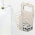 thumbnail image 5 of Steadline Wall Mounted Foldable Laundry Basket with Adhesive Hooks - Space Saving Dirty Clothes Organizer for Small Bathrooms, 5 of 6