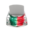 thumbnail image 5 of Attwood 6375D6 ZAMAK 1-mile Bi-Color Combination Sidelights, Deck Mount, 225-Degrees Visibility, 12V, 5 of 6