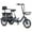Gray, variant on Broobey Foldable Electric Tricycle for Adults Peak 1500W Motor 48V15Ah Battery 7-Speed 20" Fat Tire w/ Front & Rear Baskets Red Certified to UL 2849 by SGS