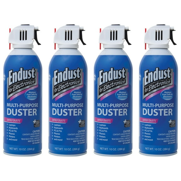 Endust for Electronics 11384 Electronics Duster (10oz; with Bitterant #152), 4 Pack