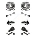 thumbnail image 1 of Transit Auto Front Wheel Bearing Suspension Lower Ball Joint Outer Tie Rod End and Sway Bar Stabilizer Link Kit (8Pc) for Car Mazda 3 - Left Right Side (Driver Passenger) K77-101814, 1 of 2