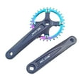 thumbnail image 3 of Platos y bielas para bicicleta de montaña, redondos, coloridos, con cono cuadrado y brazo de 170 mm 32T, 3 of 9