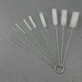 thumbnail image 6 of WHAMVOX 10Pcs Nylon Tube Brushes for Pipe Cleaning White Cylindrical, 6 of 8