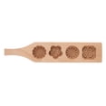thumbnail image 1 of Non-Stick Wooden Baking , 13.8X2.8X1.2Inches Baking , Beech Exquisite Non- For Homemade Moon Cake Dessert, 1 of 8